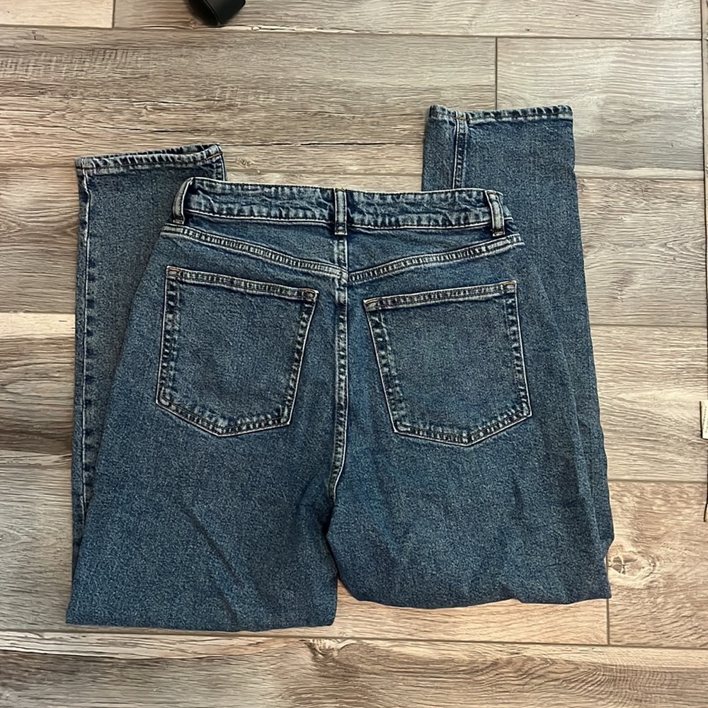 Blue Mom Jeans - Picture 4 of 5